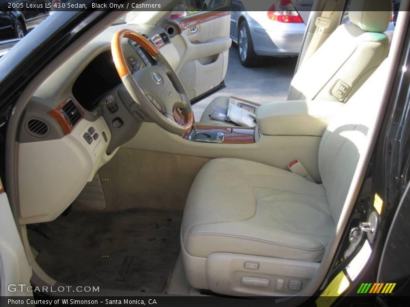 Black Onyx / Cashmere 2005 Lexus LS 430 Sedan
