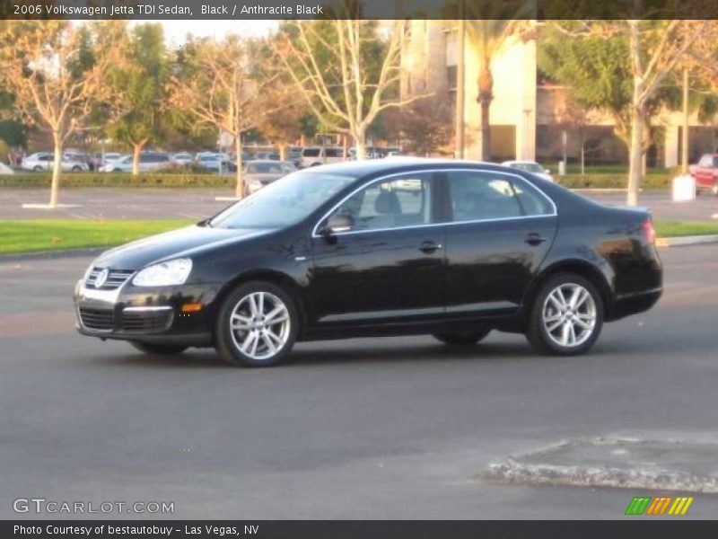 Black / Anthracite Black 2006 Volkswagen Jetta TDI Sedan