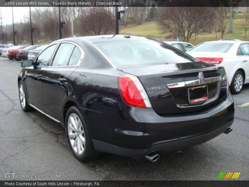Tuxedo Black Metallic / Charcoal Black 2009 Lincoln MKS Sedan