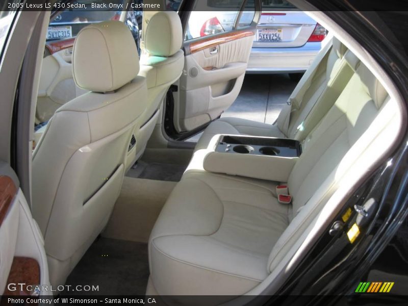 Black Onyx / Cashmere 2005 Lexus LS 430 Sedan