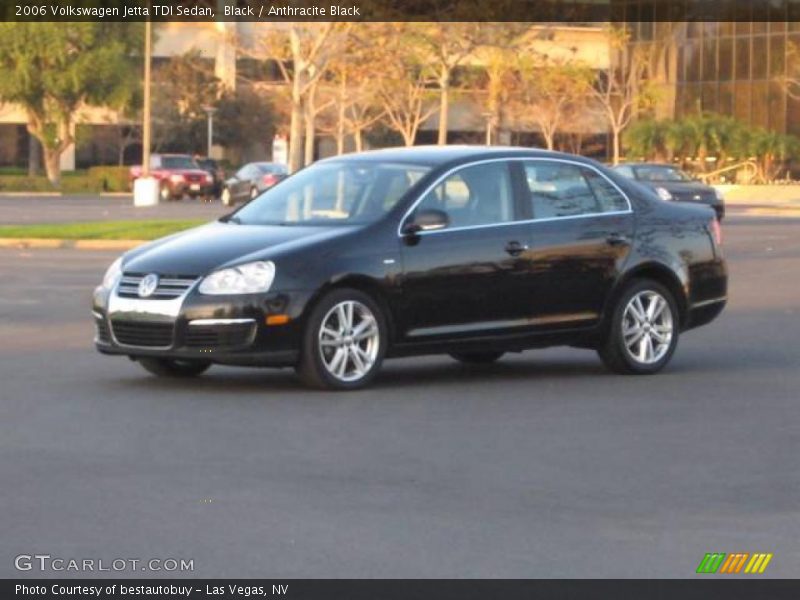 Black / Anthracite Black 2006 Volkswagen Jetta TDI Sedan
