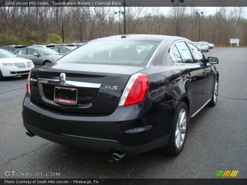 Tuxedo Black Metallic / Charcoal Black 2009 Lincoln MKS Sedan