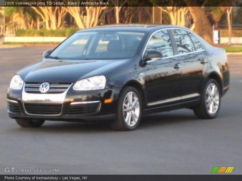 Black / Anthracite Black 2006 Volkswagen Jetta TDI Sedan