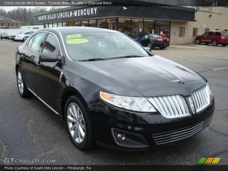 Tuxedo Black Metallic / Charcoal Black 2009 Lincoln MKS Sedan