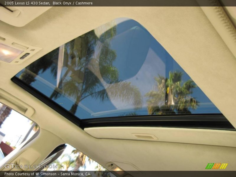 Black Onyx / Cashmere 2005 Lexus LS 430 Sedan