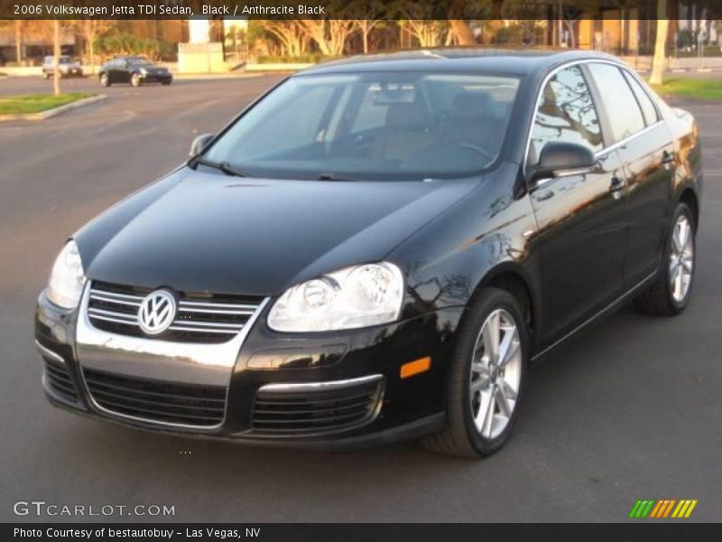 Black / Anthracite Black 2006 Volkswagen Jetta TDI Sedan