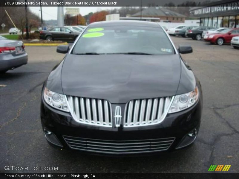 Tuxedo Black Metallic / Charcoal Black 2009 Lincoln MKS Sedan