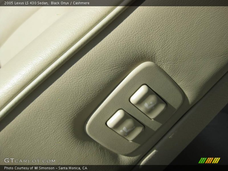Black Onyx / Cashmere 2005 Lexus LS 430 Sedan