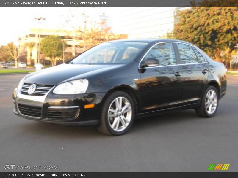 Black / Anthracite Black 2006 Volkswagen Jetta TDI Sedan