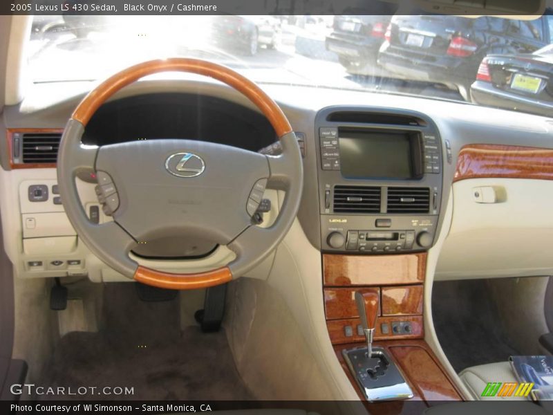 Black Onyx / Cashmere 2005 Lexus LS 430 Sedan