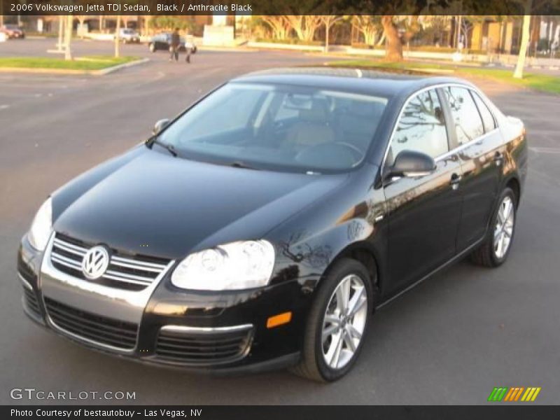 Black / Anthracite Black 2006 Volkswagen Jetta TDI Sedan