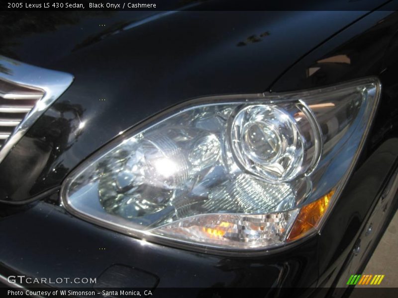 Black Onyx / Cashmere 2005 Lexus LS 430 Sedan