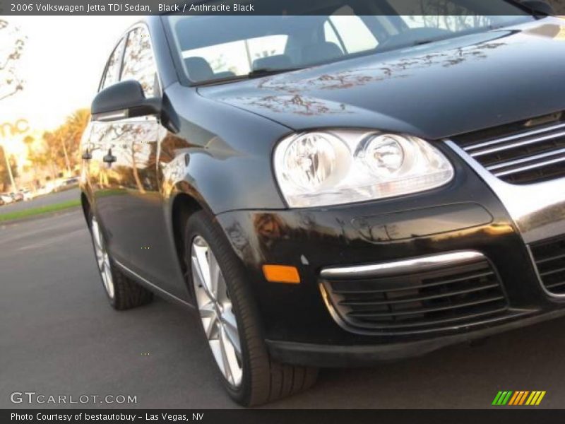 Black / Anthracite Black 2006 Volkswagen Jetta TDI Sedan