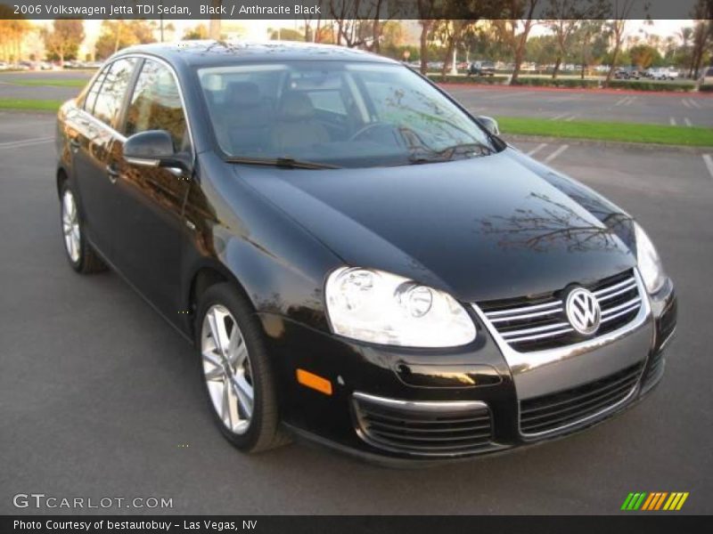 Black / Anthracite Black 2006 Volkswagen Jetta TDI Sedan