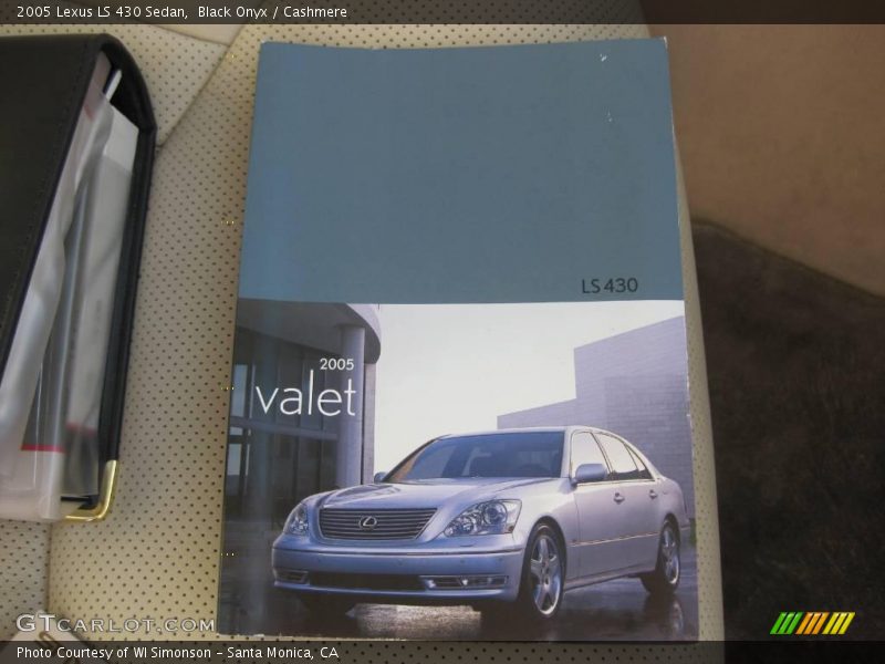 Black Onyx / Cashmere 2005 Lexus LS 430 Sedan