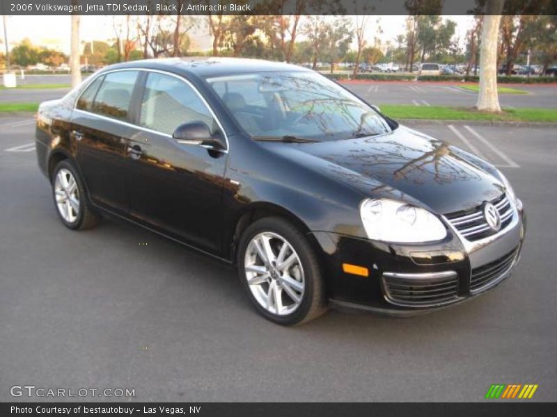 Black / Anthracite Black 2006 Volkswagen Jetta TDI Sedan