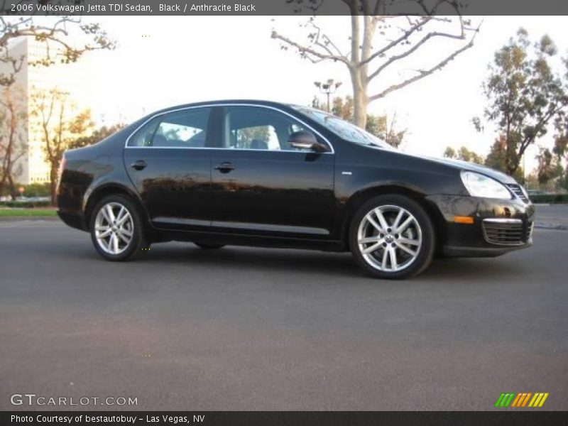 Black / Anthracite Black 2006 Volkswagen Jetta TDI Sedan