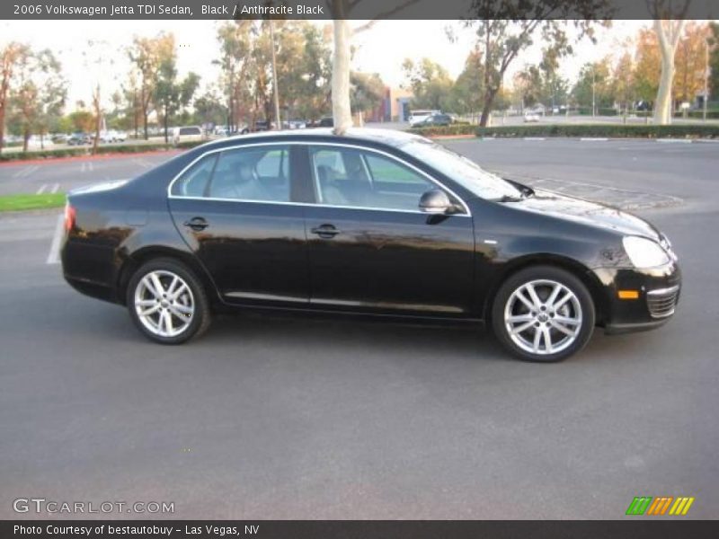 Black / Anthracite Black 2006 Volkswagen Jetta TDI Sedan