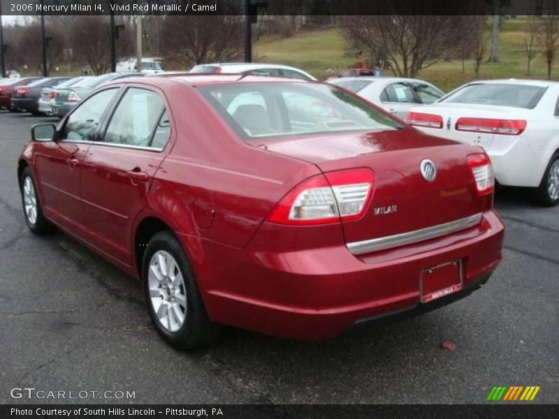 Vivid Red Metallic / Camel 2006 Mercury Milan I4