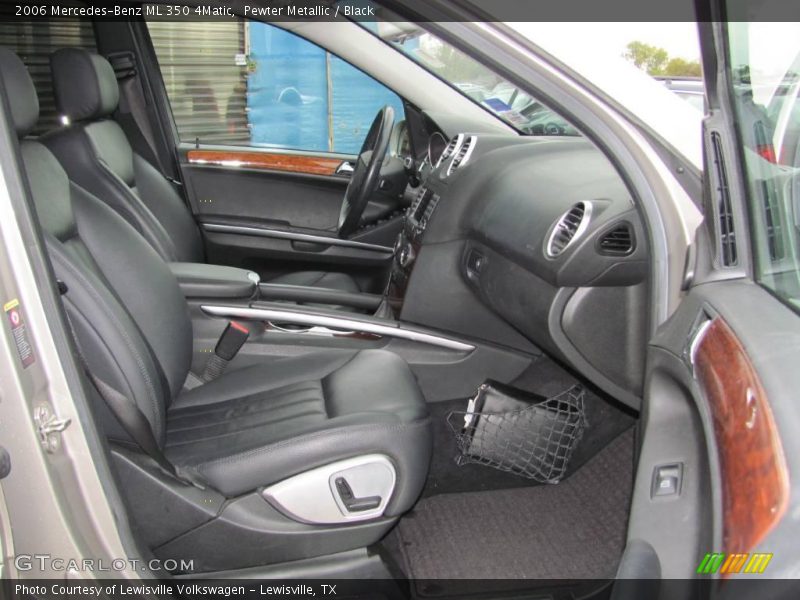 Pewter Metallic / Black 2006 Mercedes-Benz ML 350 4Matic