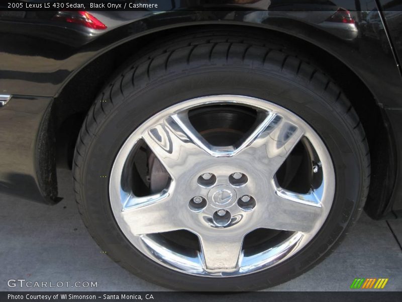 Black Onyx / Cashmere 2005 Lexus LS 430 Sedan