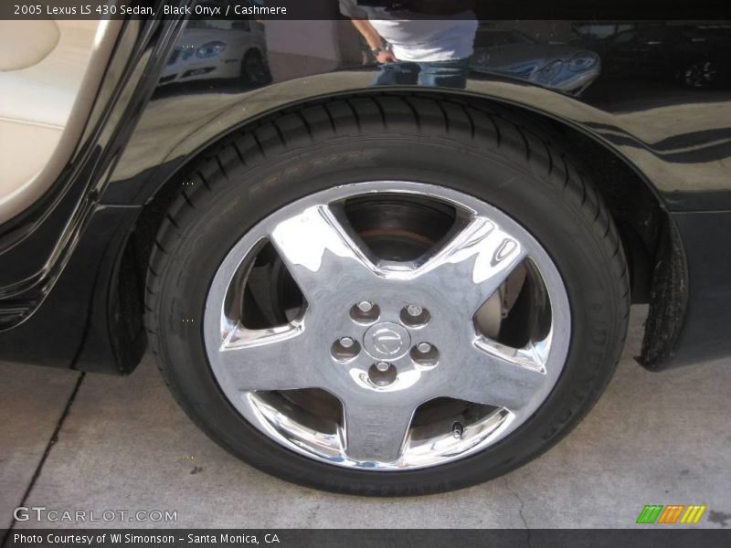 Black Onyx / Cashmere 2005 Lexus LS 430 Sedan