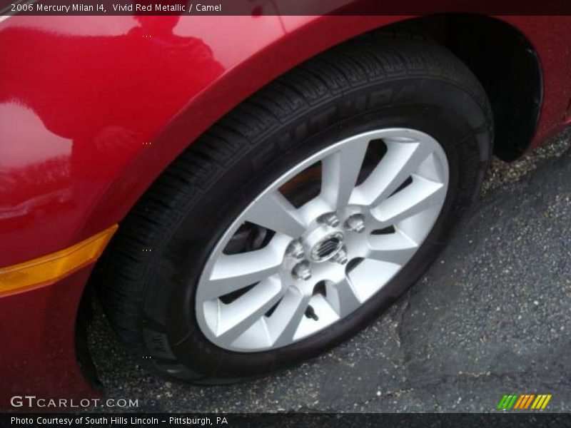 Vivid Red Metallic / Camel 2006 Mercury Milan I4
