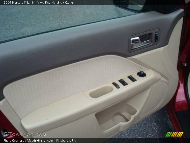 Vivid Red Metallic / Camel 2006 Mercury Milan I4