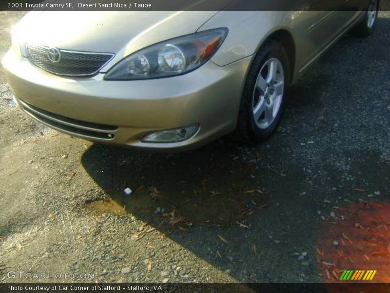 Desert Sand Mica / Taupe 2003 Toyota Camry SE