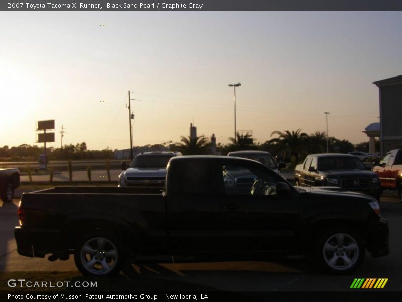 Black Sand Pearl / Graphite Gray 2007 Toyota Tacoma X-Runner