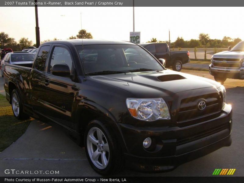 Black Sand Pearl / Graphite Gray 2007 Toyota Tacoma X-Runner