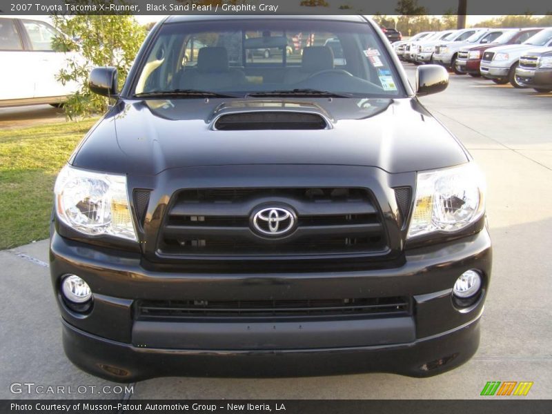 Black Sand Pearl / Graphite Gray 2007 Toyota Tacoma X-Runner