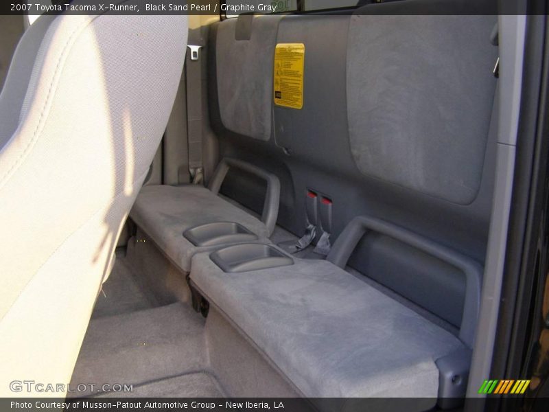 Black Sand Pearl / Graphite Gray 2007 Toyota Tacoma X-Runner