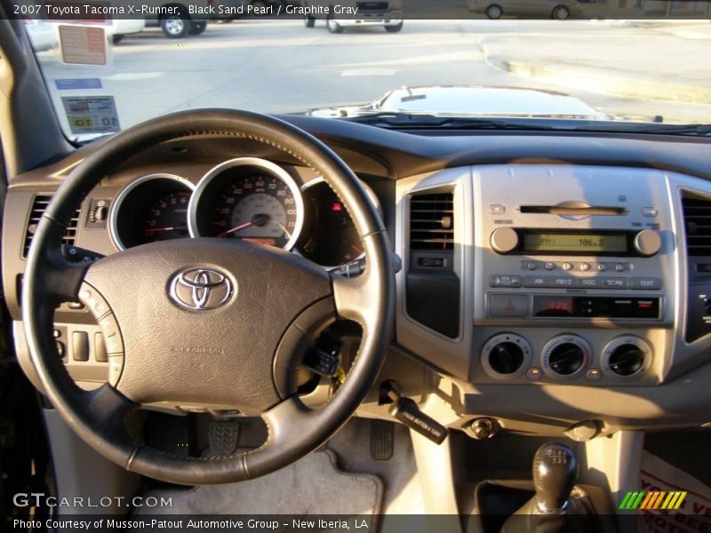 Black Sand Pearl / Graphite Gray 2007 Toyota Tacoma X-Runner
