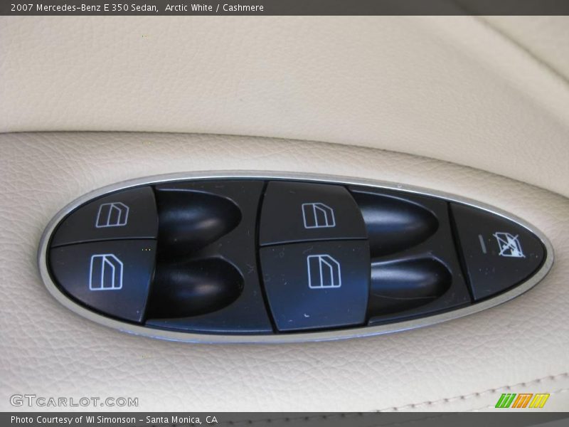 Arctic White / Cashmere 2007 Mercedes-Benz E 350 Sedan