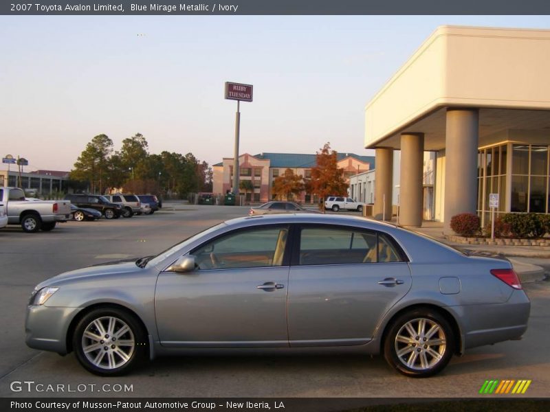 Blue Mirage Metallic / Ivory 2007 Toyota Avalon Limited
