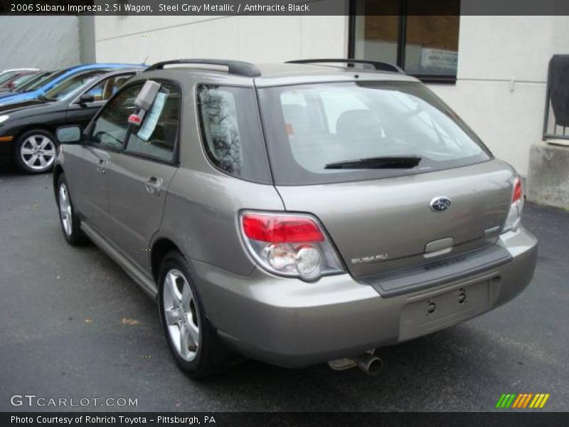 Steel Gray Metallic / Anthracite Black 2006 Subaru Impreza 2.5i Wagon