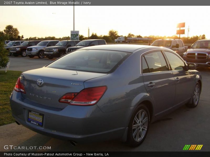 Blue Mirage Metallic / Ivory 2007 Toyota Avalon Limited