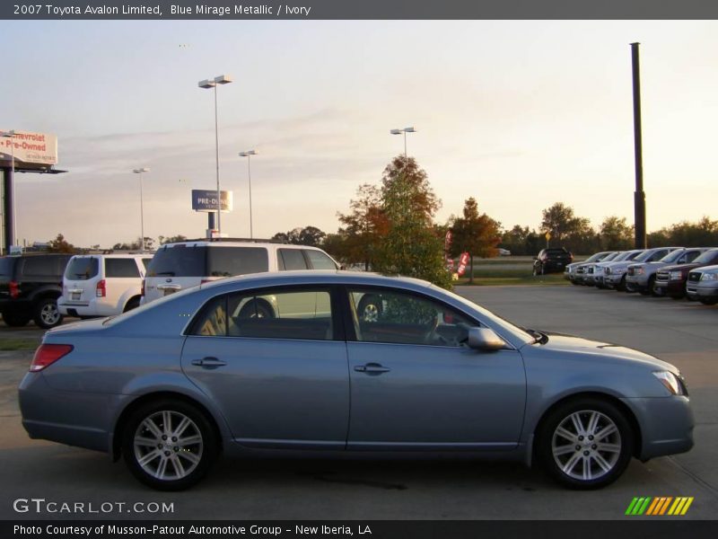 Blue Mirage Metallic / Ivory 2007 Toyota Avalon Limited