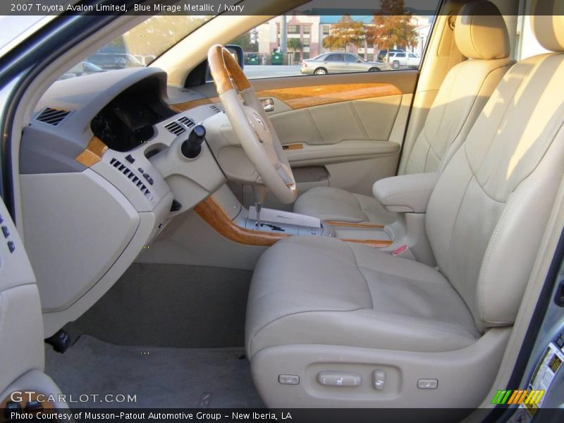 Blue Mirage Metallic / Ivory 2007 Toyota Avalon Limited