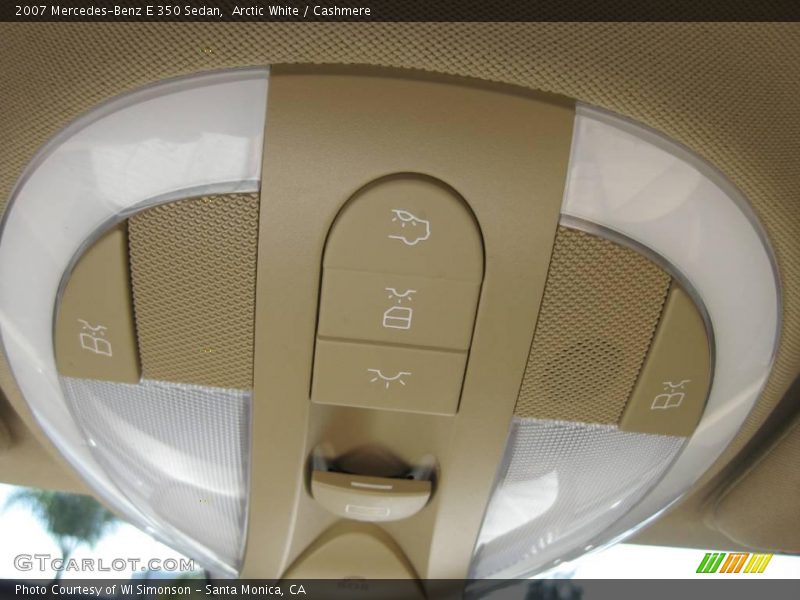 Arctic White / Cashmere 2007 Mercedes-Benz E 350 Sedan