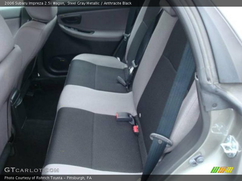 Steel Gray Metallic / Anthracite Black 2006 Subaru Impreza 2.5i Wagon