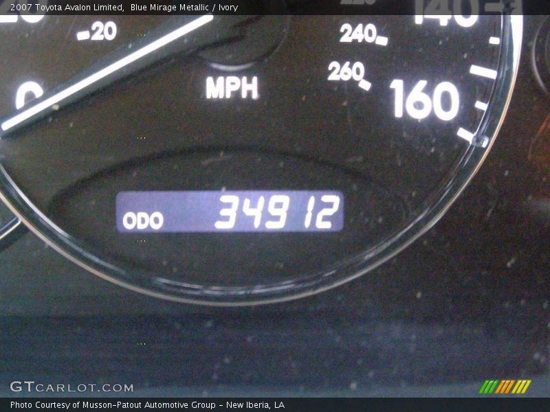 Blue Mirage Metallic / Ivory 2007 Toyota Avalon Limited
