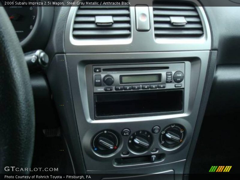 Steel Gray Metallic / Anthracite Black 2006 Subaru Impreza 2.5i Wagon