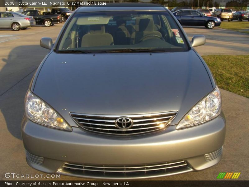Magnetic Gray Metallic / Bisque 2008 Toyota Camry LE