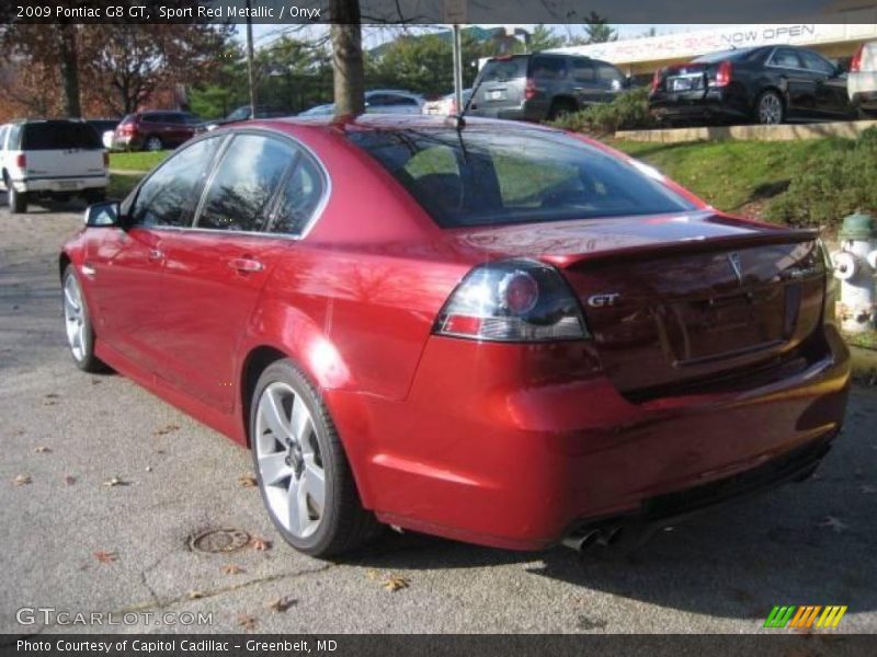 Sport Red Metallic / Onyx 2009 Pontiac G8 GT