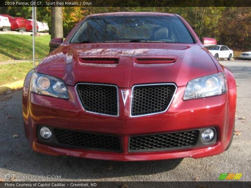 Sport Red Metallic / Onyx 2009 Pontiac G8 GT