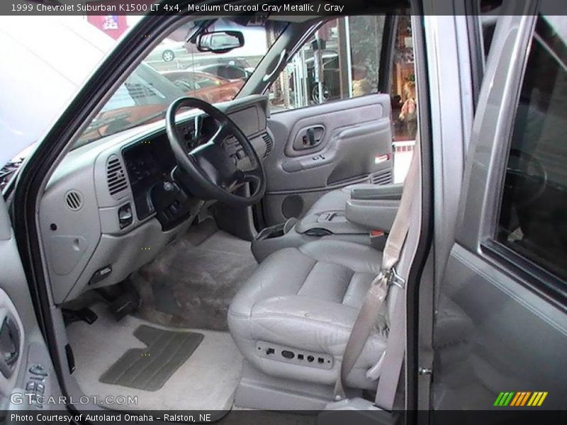 Medium Charcoal Gray Metallic / Gray 1999 Chevrolet Suburban K1500 LT 4x4