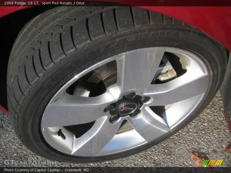 Sport Red Metallic / Onyx 2009 Pontiac G8 GT