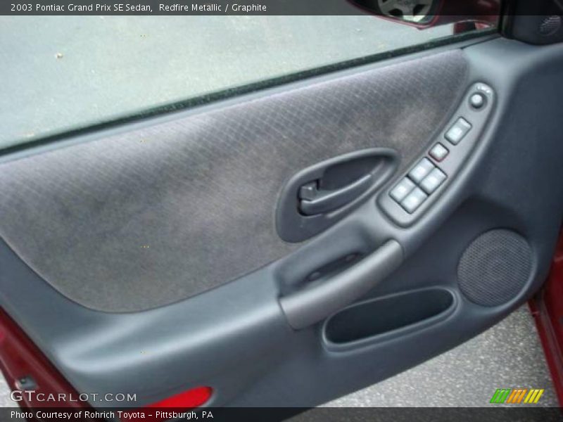Redfire Metallic / Graphite 2003 Pontiac Grand Prix SE Sedan